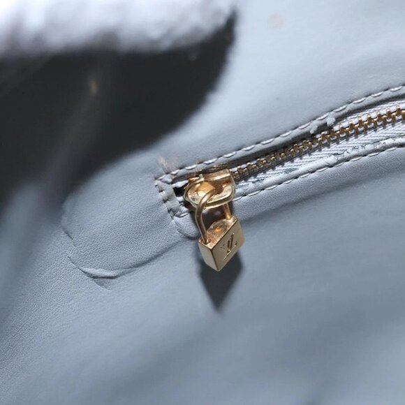 LOUIS VUITTON Monogram Vernis Houston Hand Bag Gris M91053 LV Auth EC632 - Picture 10 of 16